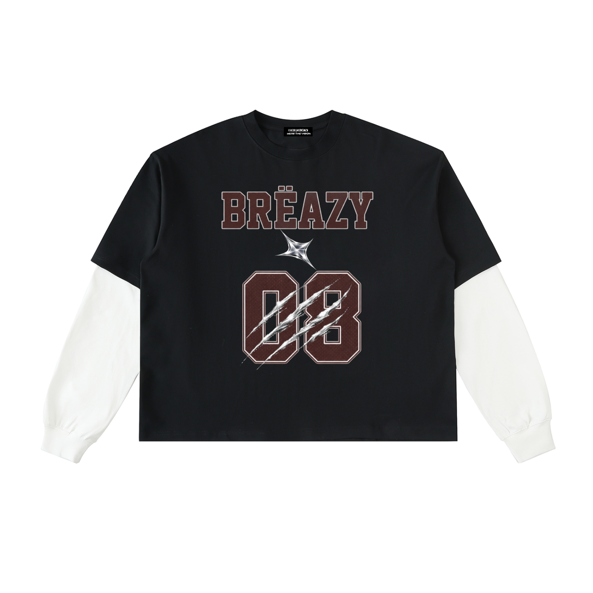Contrast Sleeve,BRËAZY