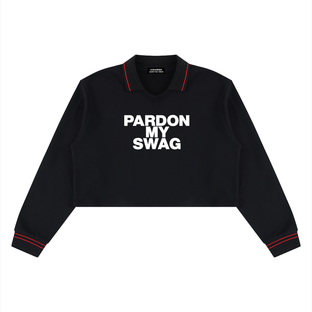 Women’s Boxy Collared Sweatshirt