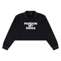 Women’s Boxy Collared Sweatshirt