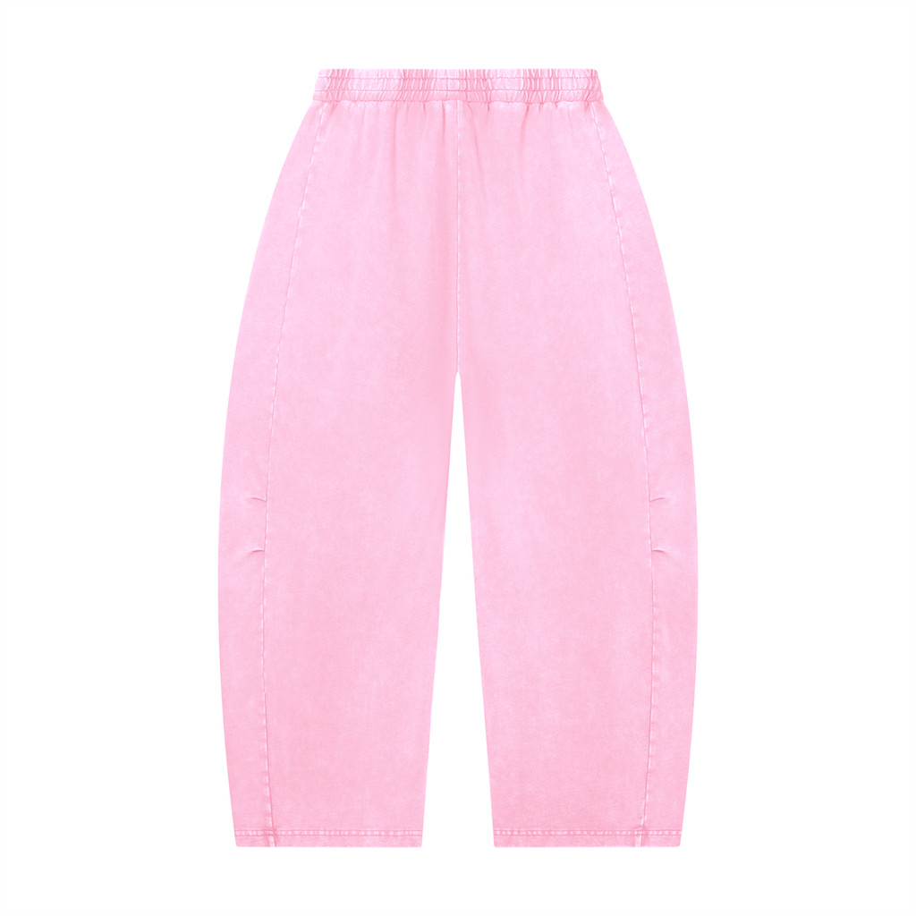 Pants,Barrel,Unisex,Wash