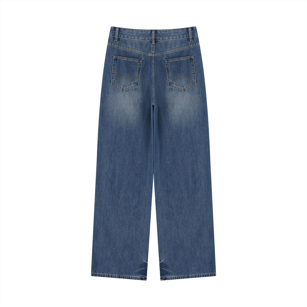 Women,Wide,Jeans,Wash