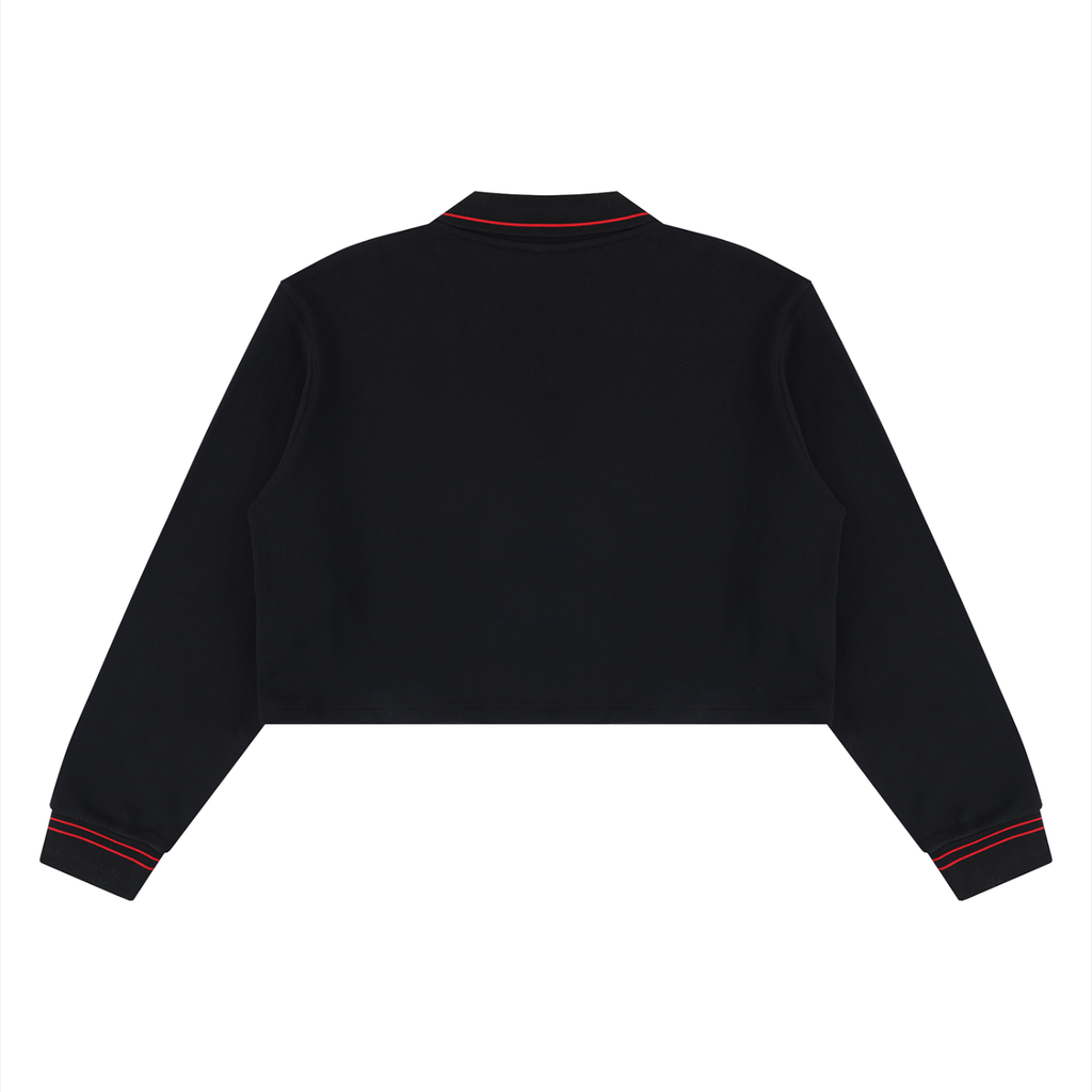 Women’s Boxy Collared Sweatshirt