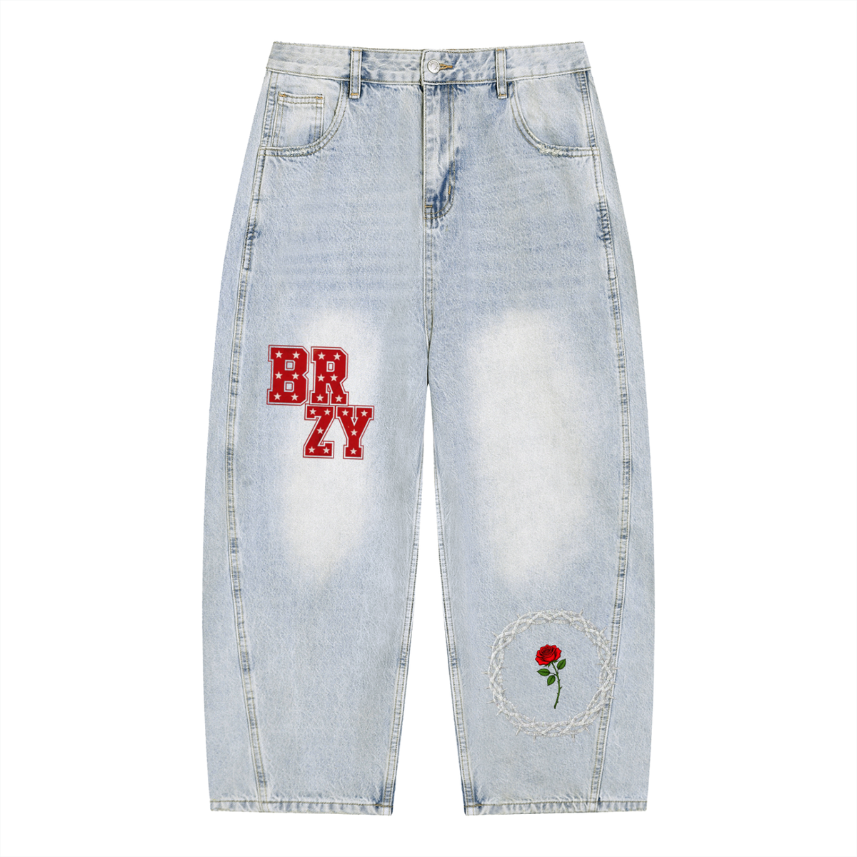 Men's Vintage Wash Sunfade Bar,Jeans,Men's