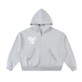 Hoodie,Boxy,Fleeced,FullZip