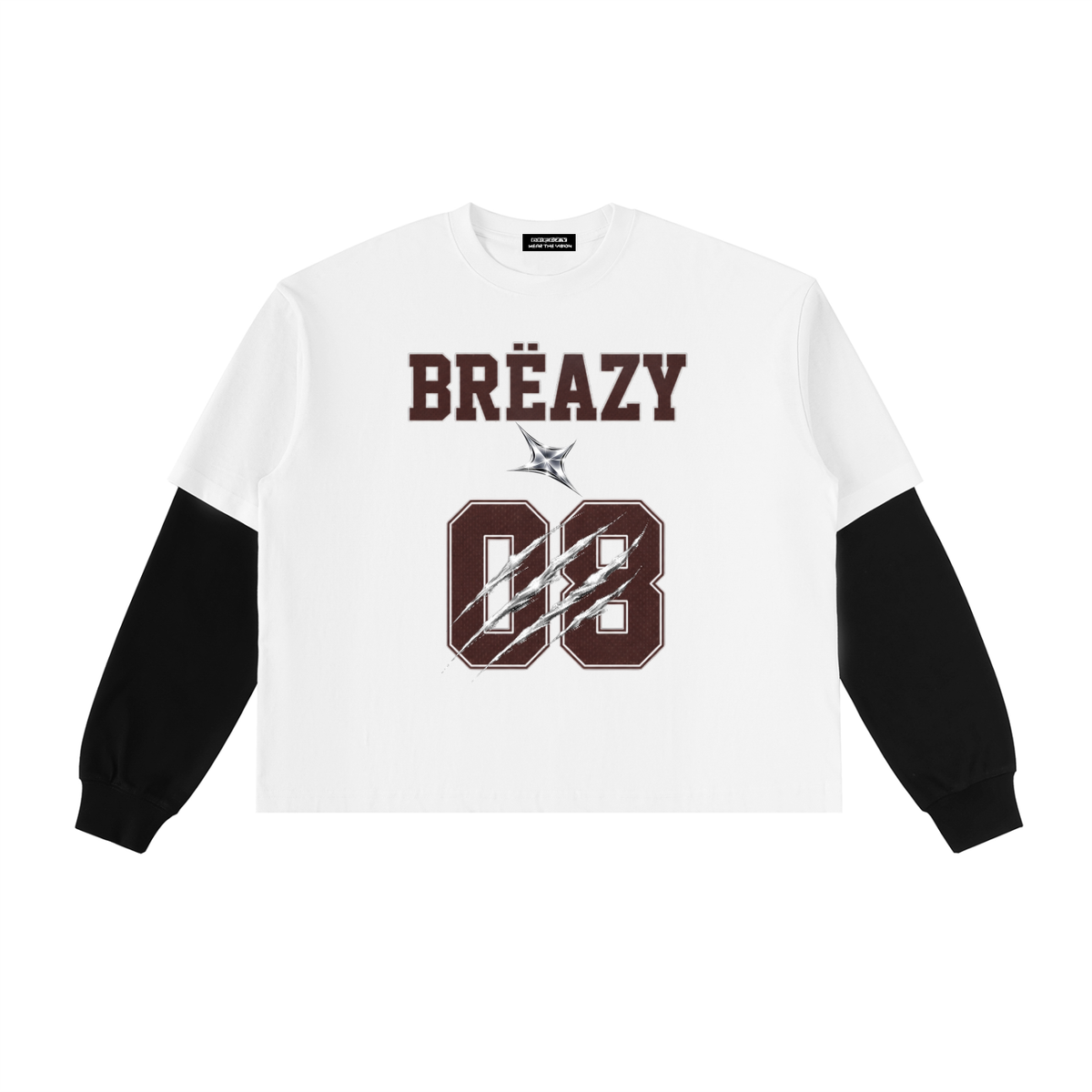 Contrast Sleeve,BRËAZY