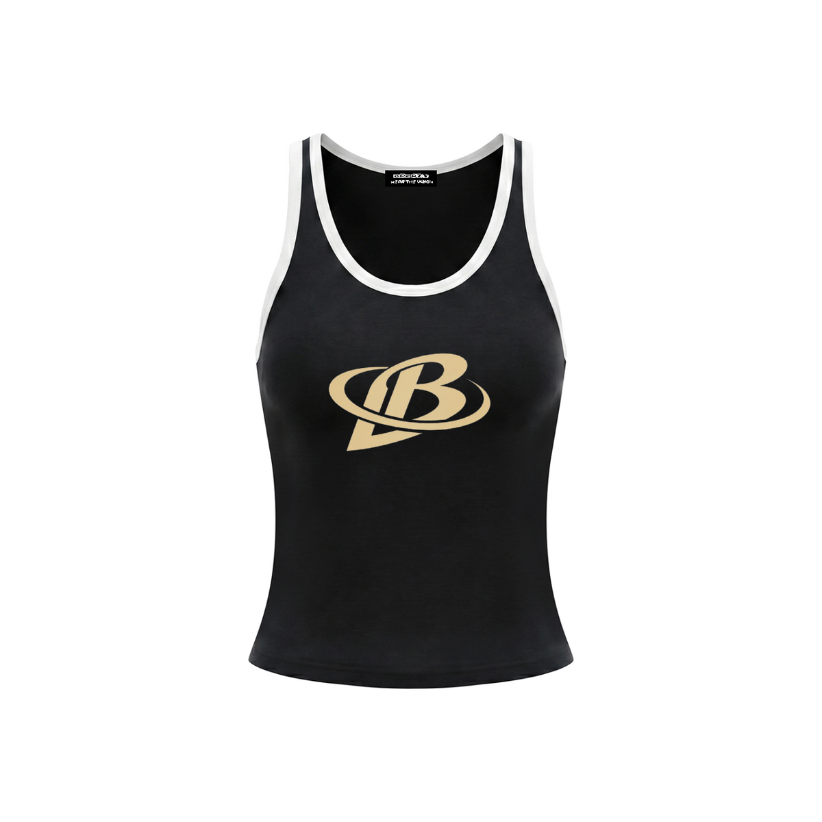Women's Color Block Cropped Tank Top