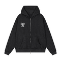 Unisex Sparkles Full Zip Boxy Hoodie