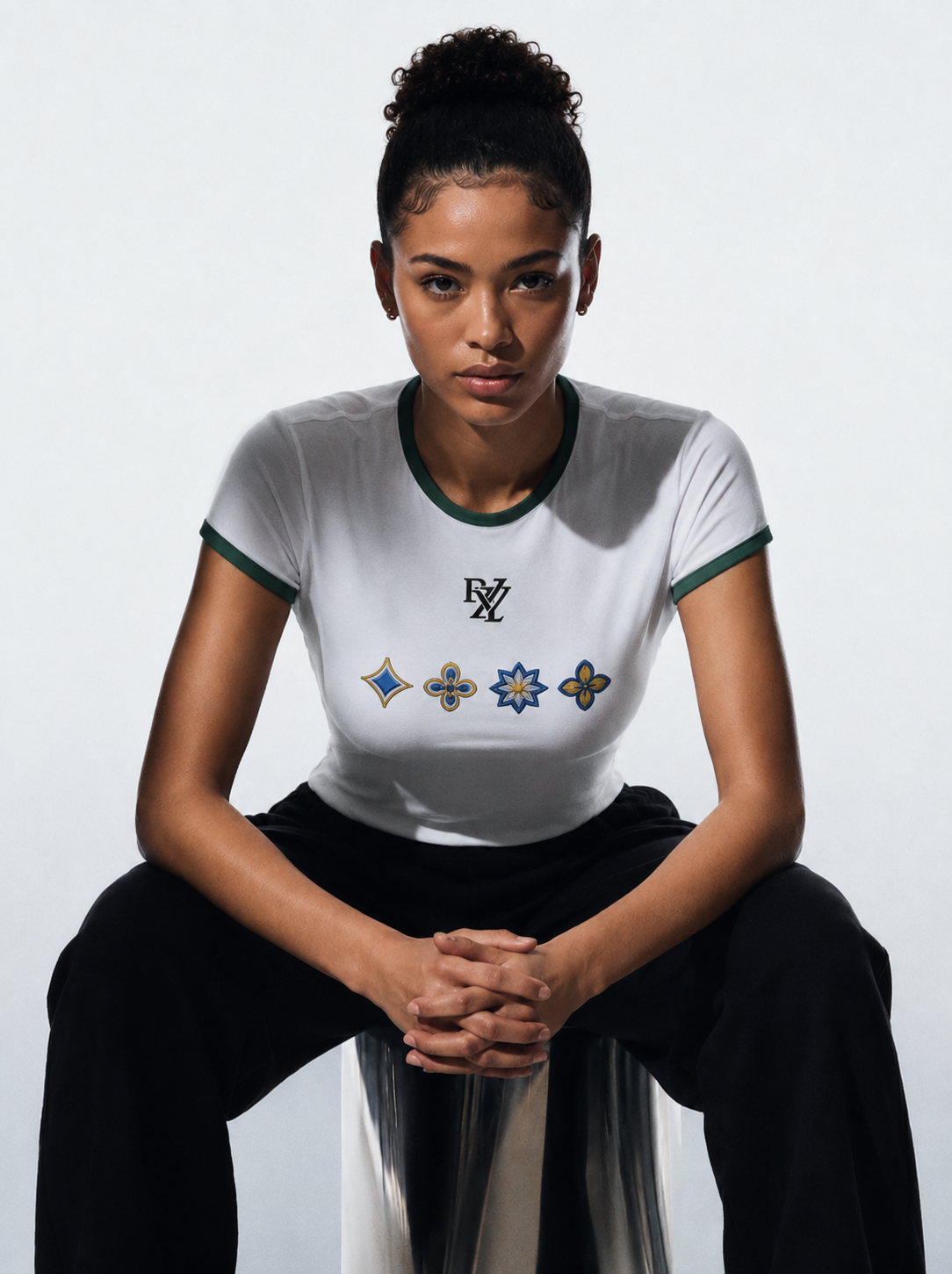 Women's Slim Color Block T-Shirt