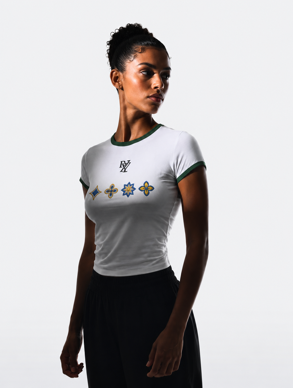 Women's Slim Color Block T-Shirt