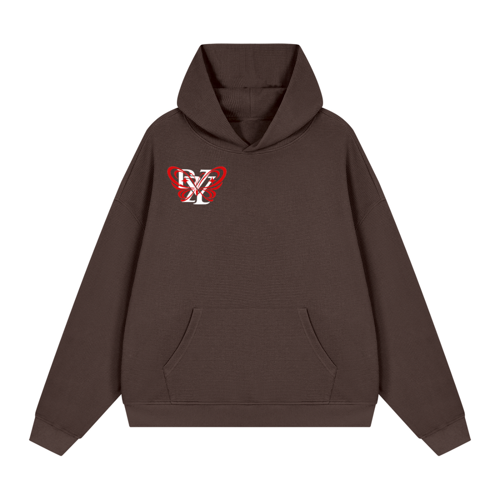Unisex Waffle Boxy Hoodie