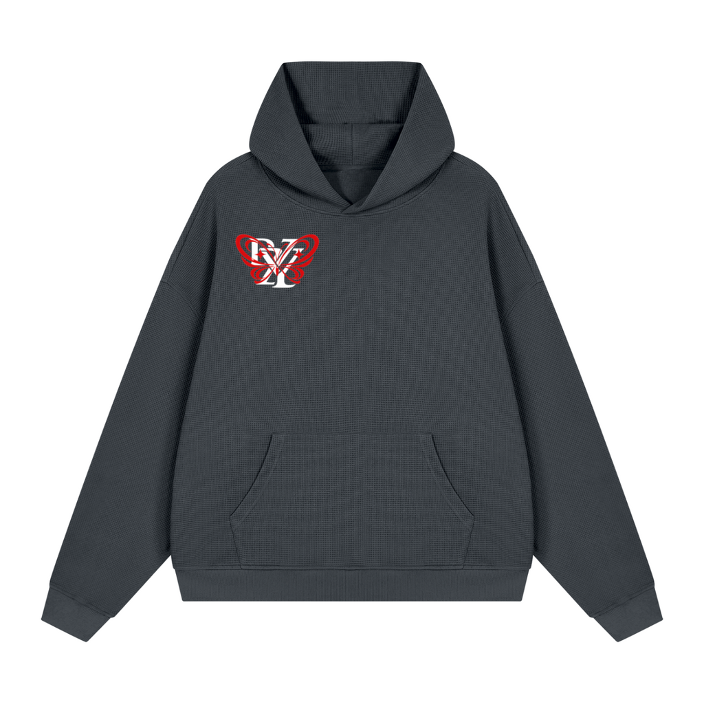 Unisex Waffle Boxy Hoodie