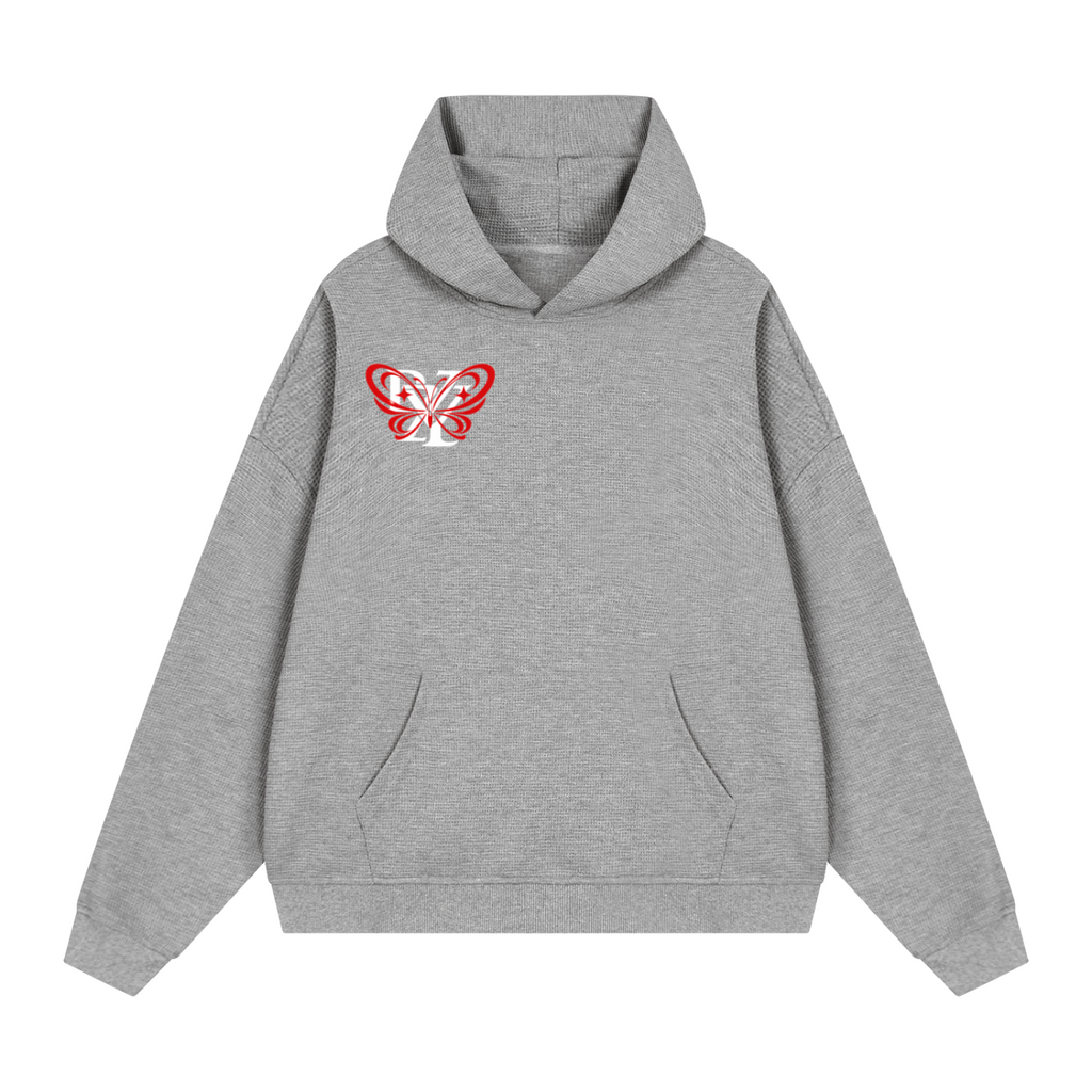 Unisex Waffle Boxy Hoodie