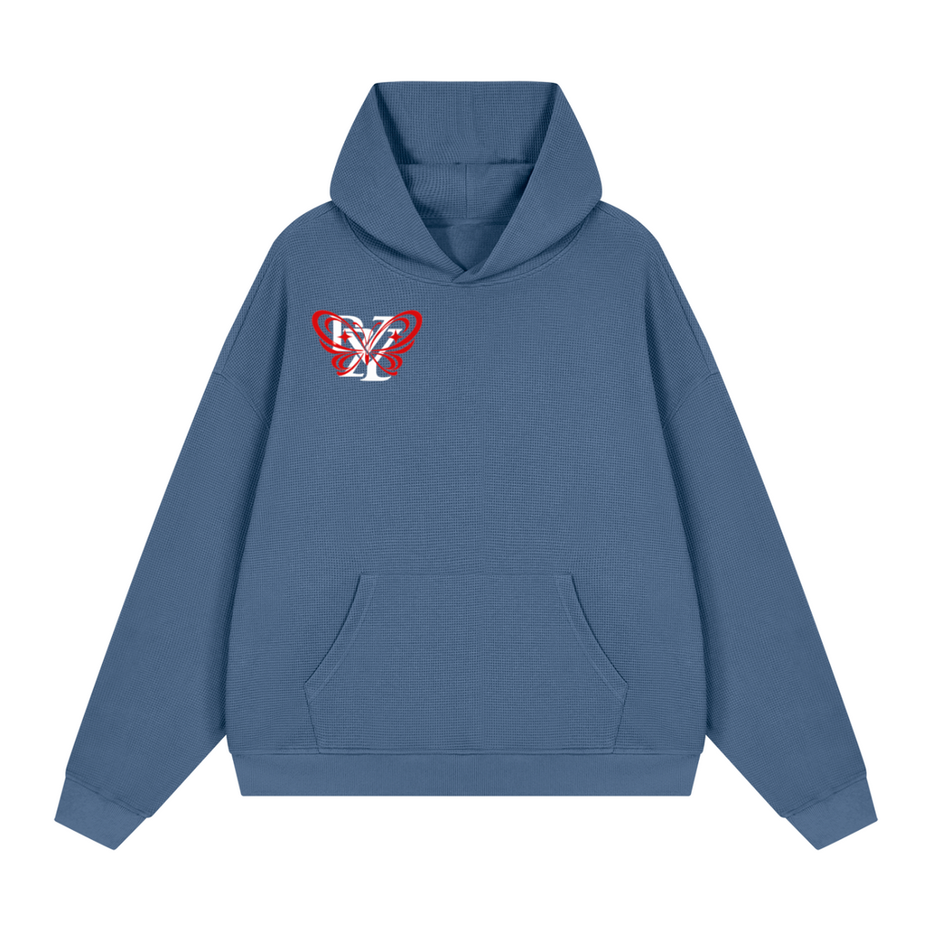 Unisex Waffle Boxy Hoodie