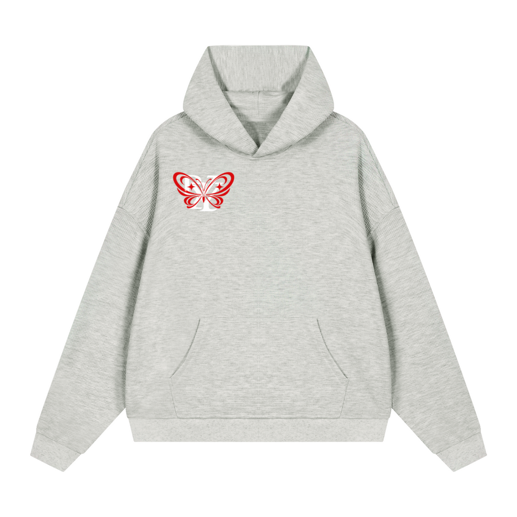 Unisex Waffle Boxy Hoodie