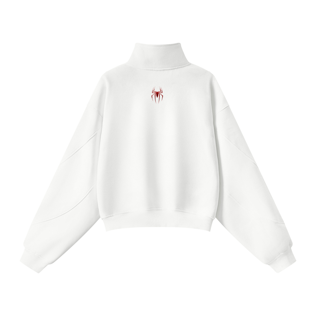 Brëazy x Spidër Women’s Loose Fleece Quarter-Zip Sweatshirt