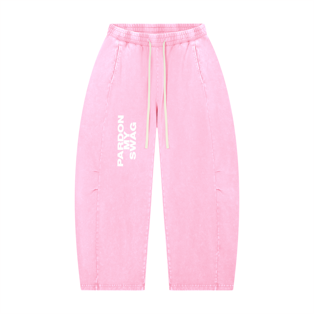 Pants,Barrel,Unisex,Wash