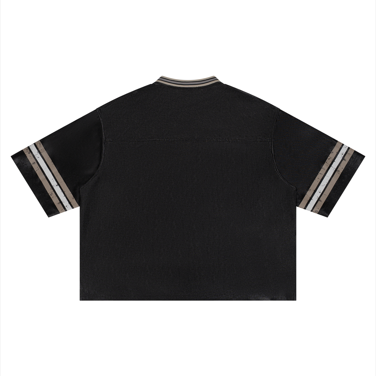 Jersey,Unisex Boxy Striped Soccer Jer