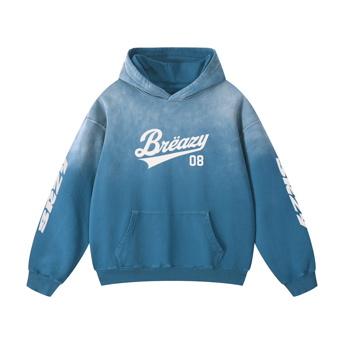 Heavyweight Sunfade Oversized ,Oversized,Hoodie