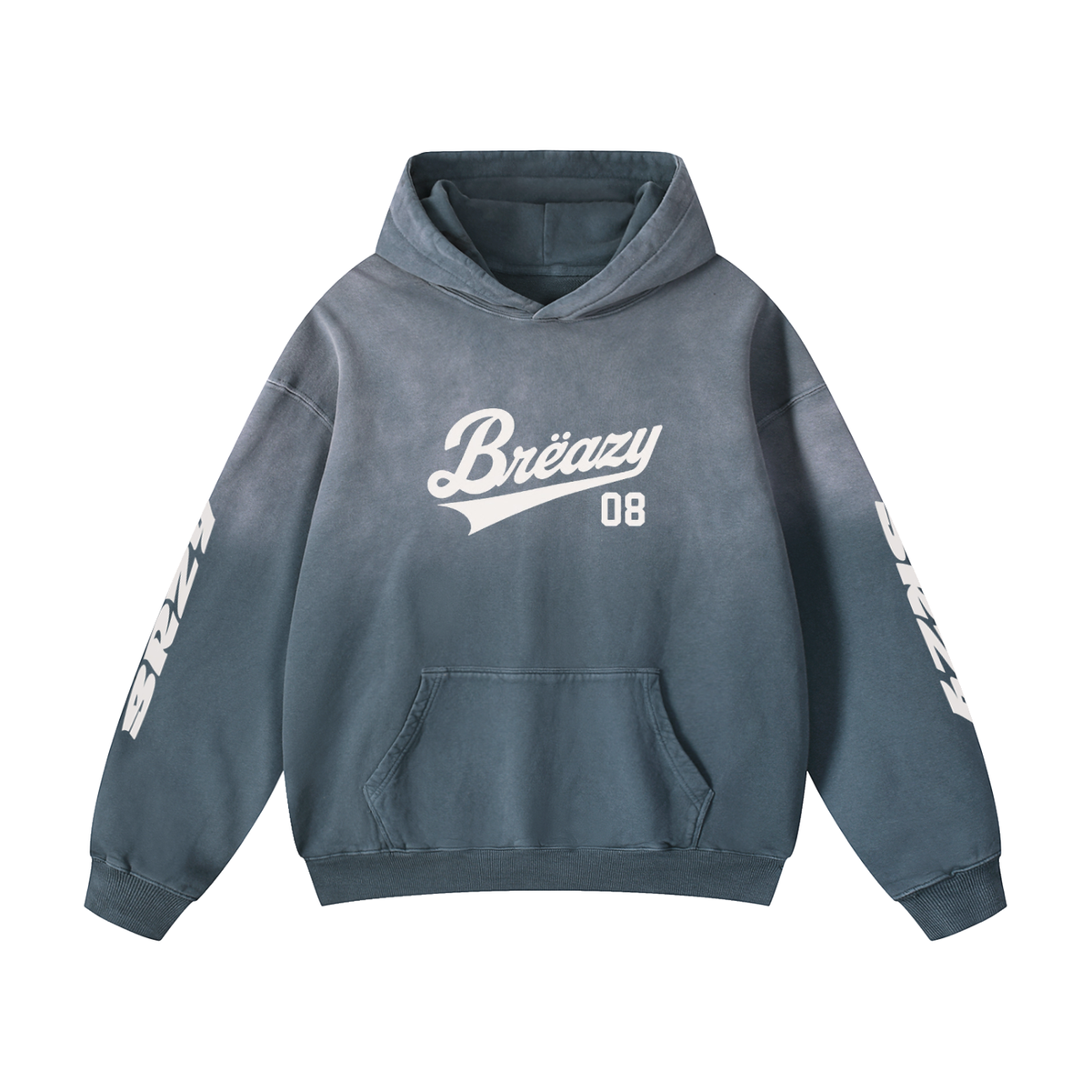 Heavyweight Sunfade Oversized ,Oversized,Hoodie