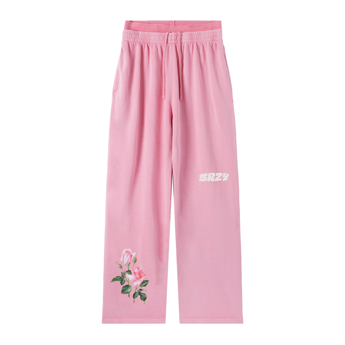 Waist Pants,Vintage Washed Waist Pants 