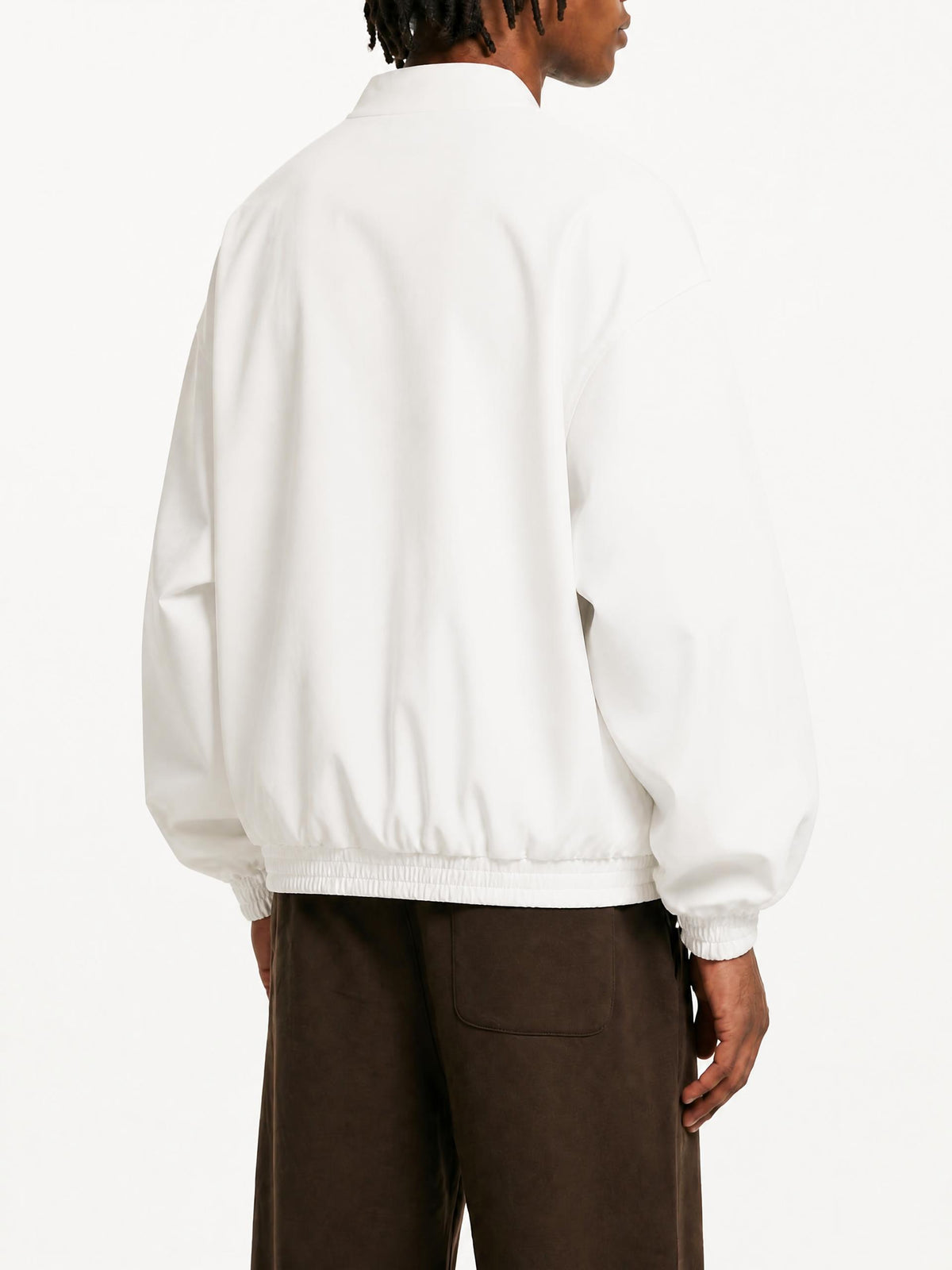 Brëazy Stand Collar Bomber Jacket