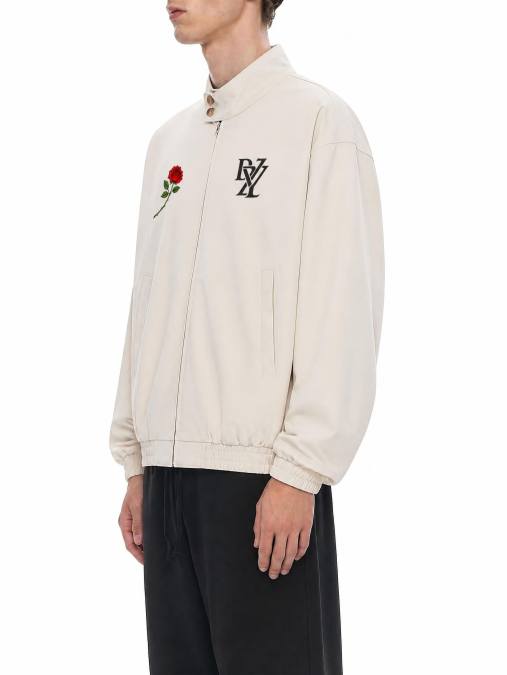 Brëazy Stand Collar Bomber Jacket